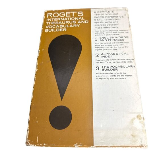 Roget's International Thesaurus and Vocabulary Builder : Complete Word Reference - Picture 4 of 13